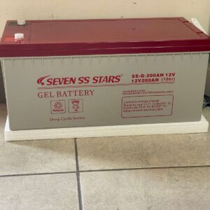 Seven SS Stars 200Ah Gel Maintenance Free Battery