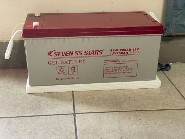 Seven SS Stars 200Ah Gel Maintenance Free Battery