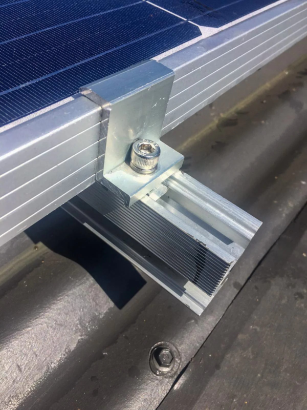 Solar Panel End Clamp